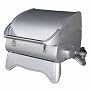 Dansons Little Guy Infrared Portable Propane Gas Grill, Stainless-Steel