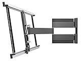 Vogel's THIN 345 TV-Wandhalterung für 102-165 cm (40-65 Zoll) Fernseher, drehbar und neigbar, max. 25 kg,  Vesa max. 600 x 400, silber