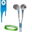 Apple iPod nano 16 GB Blue (5th Generation) NEWEST MODEL iPod Earbuds Headphones for Nano ** BLUE **!!!