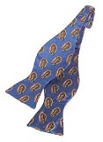 Florida Bow Tie - University of Florida Blue Hand-Tied Bow Tie with Gator Logo