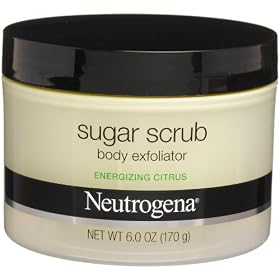 Neutrogena Sugar Scrub Body Exfoliator, Energizing Citrus, 6 Ounce