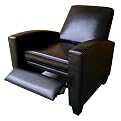 Kensington Bi-Cast Recliner - Black