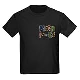 Math Rocks Arithmetic Geek Kids Dark T-Shirt