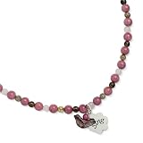 Southwest Spirit Beaded Necklace with Bird and Flower Charms