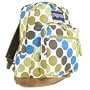 JanSport Right Pack (White/Limeade/Green Spots)