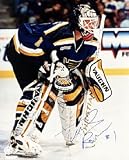 Roman Turek Autographed / Signed 8x10 Photo - St. Louis Blues