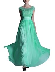 A-line Short Sleeves Beaded Crystal Jeweled Chiffon Cocktail Homecoming Dress/Bridesmaid Dress/Pageant Dress/Prom Dress/Party Dress/Wedding Dress 