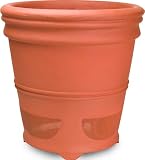 Niles PS6Si Stereo input planter speaker Terracotta finish