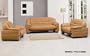 3ps NEW CONTEMPORARY ITALIAN LEATHER SOFA SET-7174CARAMEL