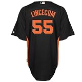Tim Lincecum San Francisco Giants Majestic Authentic Cool Base On Field Batting Practice Jersey