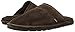 Lamo Men's Scuff Slipper - Suede Shoe, Black