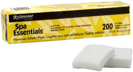 Graham Professional Spa Essential Nonwoven Esthetic Wipe Facial Disposable 52508