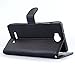BLU Life 8 XL Case, LK [Kickstand Feature] Luxury PU Leather Wallet Case Flip Cover Built-in Card Slots & Stand For BLU Life 8 XL, BLACK