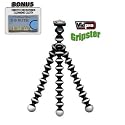 Vidpro Flexible Gripster Camera For The Canon EOS 50D, 40D, 30D, 20D, 20Da, 10D, 5D, G1, G2, G3, G5, G6, Digital Rebel, D30, D60, Pro1, Pro90 Digital Cameras