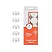 Mega Candles - Unscented Tea Light Candles - White, Set of 10