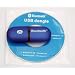 100m Wireless Bluetooth USB Dongle for PDA/PC/cellphone (V2.0 Blue)