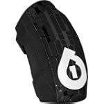 SixSixOne Riot Youth Elbow Guard All-Terrain Bicycle MTB Body Armor w/ Free B&F Heart Sticker Bundle - Black / One Size