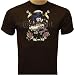 Coyote and Roses Tattoo T-shirt, Tattoo T-shirts, Old School Vintage Tattoo T-shirt