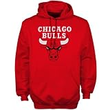 adidas Chicago Bulls Red Primary Logo Hoody Sweatshirt
