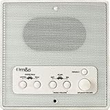M & S Systems White 6-Wire Standard Remote Room Station With Remote Scan
