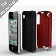 Acase(TM) iPhone 4 and 4S Superleggera PRO Dual Layer Protection (Red/Black) case (Fits AT&T, Sprint and Verizon iPhone 4 and 4S)