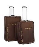 Produkt-Bild: Karcher 112655 Trolley Koffer Set, Granada 2-teilig, braun