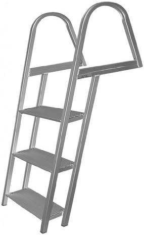 3-Step Ladder Anodized Aluminum W/Mounting Hardware