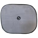 Kaufmann 60.1185/00 - Sonnenschutz uni schwarz, 2-er Packung