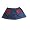 Bathing Babes by Rubbies - Girls Undercover Skirt, Denim Blue, Red (Size Toddlersizes)