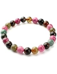O-stone 3A Tourmaline Inspiration Bracelet Grounding Stone Protection A7mm Very Precious Gemstone
