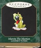 Hallmark Keepsake Ornament - Looney Tunes MARVIN THE MARTIAN - Miniature Ornament (Dated 1998) QXM4657