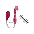 California Exotics / Swedish Erotica Advanced Clitoral Pump Pink Vibrator Adult Sex Toy Kit