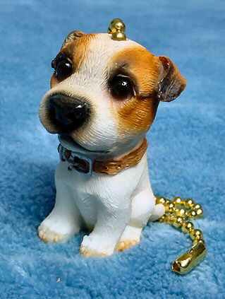 Jack Russell Terrier Puppy Dog Ceiling Fan Pull Pulls Set of 2