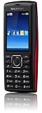 Sony Ericsson Cedar Handy (UMTS, HSDPA, 2MP, 3.5mm Klinkenstecker, Micro-USB Anschluss) schwarz/rot