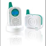 Beaba - 930115 - Ecoute-Bébé - Babycall H D - Blanc Turquoise