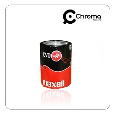 100 Maxell DVD-R 4,7 GB 16x Speed in Shrink