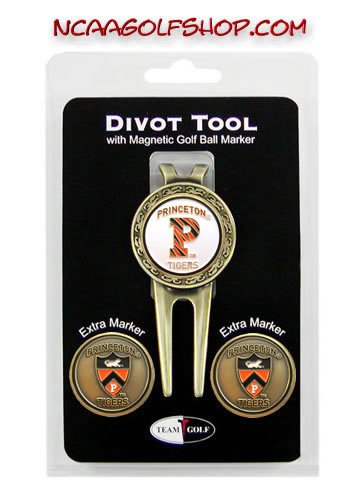 Princeton Tigers Divot Tool Ball Marker Set Tg3