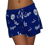 IMAGE OF Womens Sideline MLB Los Angeles Dodgers Athletic Sleep Short Pajama Pant / Boxer Short (Size: S)