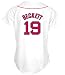 Josh Beckett Boston Red Sox Women's White/Pink Fashion Replica Jersey (Medium)