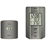 Springfield 91049-1 Wireless Digital Outdoor Thermometer with Radio Controlled Clock