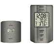Springfield 91049-1 Wireless Digital Outdoor Thermometer with Radio Controlled Clock