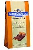 Ghirardelli Chocolate Squares, Milk Chocolate with Caramel Filling, 5.32-Ounce Packages (Pack of 6)
