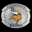 Minnesota Vikings Oversized Belt Buckle - NFL Football Fan Shop Sports Team Merchandise