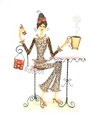Wild Side Cheetah Cafe Girl Earring and Jewelry Tree
