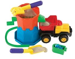 International Playthings Sandmill Dump Truck Set