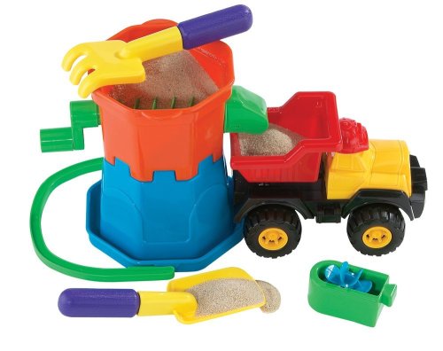 International Playthings Sandmill Dump Truck Set
