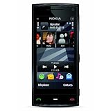 Nokia X6 Unlocked GSM Phone with 5 MP Camera, Capacitive Touch, GPS with Voice Navigation, Car Holder, 3G and 16 GB Memory (Black Cap)