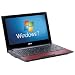 Acer Aspire One D255E 10.1 inch Netbook (Intel Atom N455 Processor, 1 GB RAM , 250 GB HDD, BT 3.0,  Windows 7 Starter 32-bit, 8 hours battery life) - Red