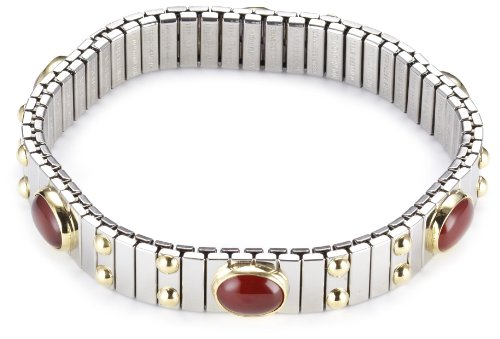 Nomination Damen-Armband Mittel Achat Rot 042124/004 Preisvergleich