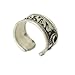 Om Mani Mantra German Silver Ring